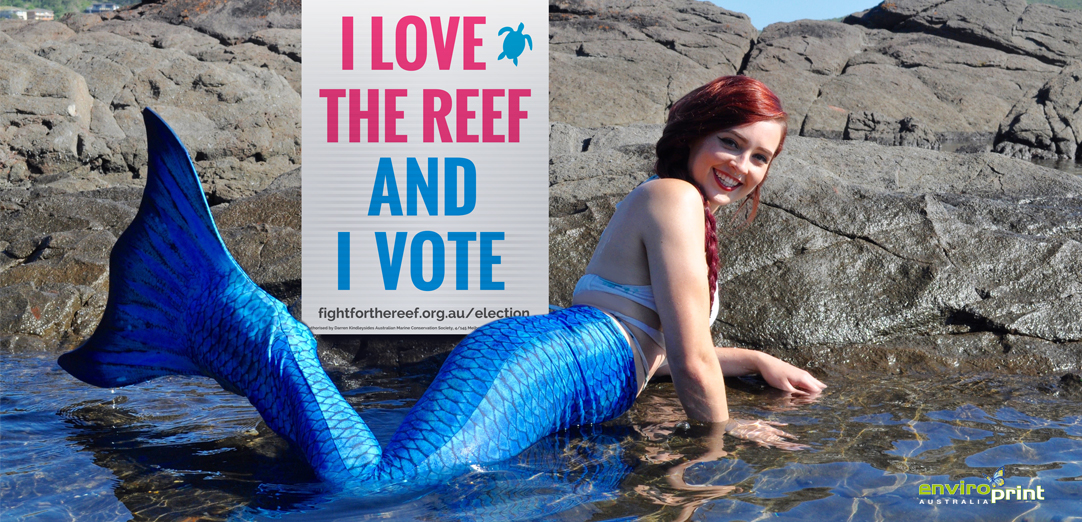 I love the reef and I vote
